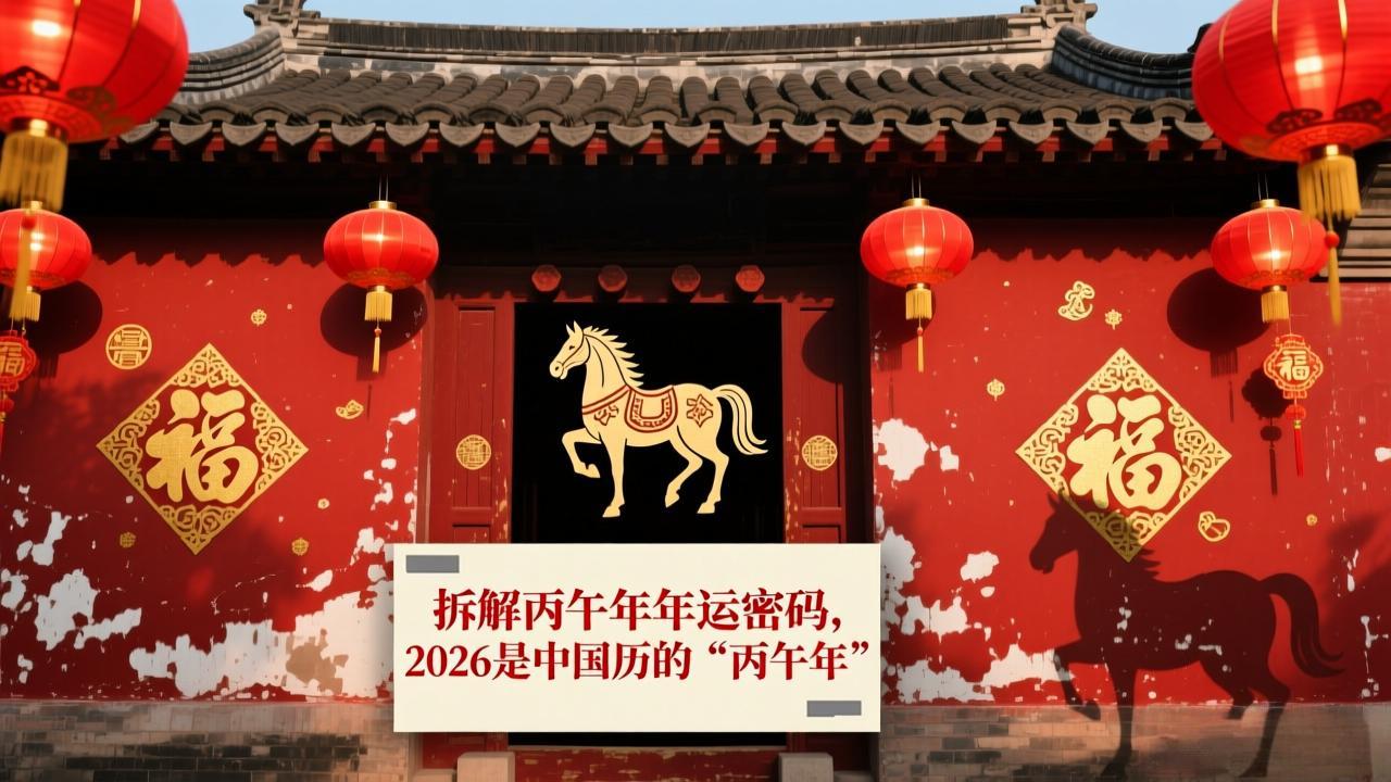 (17038期)付费文章:拆解丙午年年运密码,2026是中国历的“丙午年”