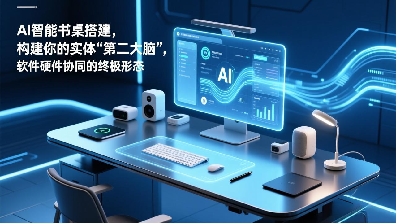 （17363期）AI智能书桌搭建，构建你的实体“第二大脑”，软件硬件协同的终极形态