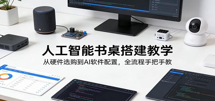 人工智能书桌搭建教学：从硬件选购到AI软件配置，全流程手把手教