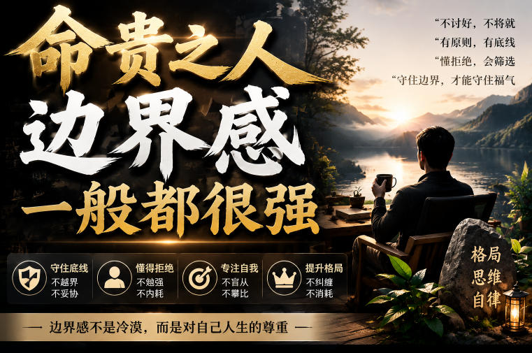 (19588期)付费文章:命贵之人,边界感一般都很强,从五大维度拆解建立强边界的实操方法